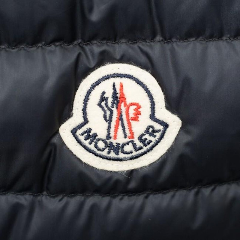 モンクレール MONCLER ダウンベスト フード付 MORELLET サイズ0 LONGUE