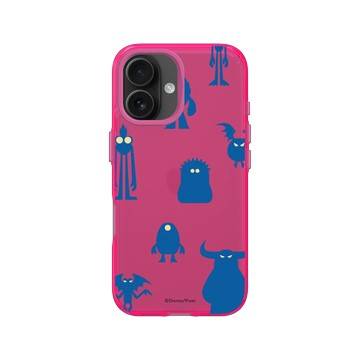 iPhone 16 Clear 粉漾桃 - 迪士尼-皮克斯 PIXAR - Monsters 2