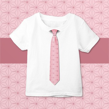 一秒變紳士-日本傳統紋樣T恤-麻葉-童