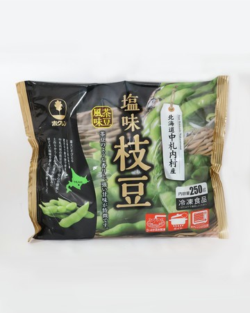 日本北連農協【冷凍鹽味毛豆250g】