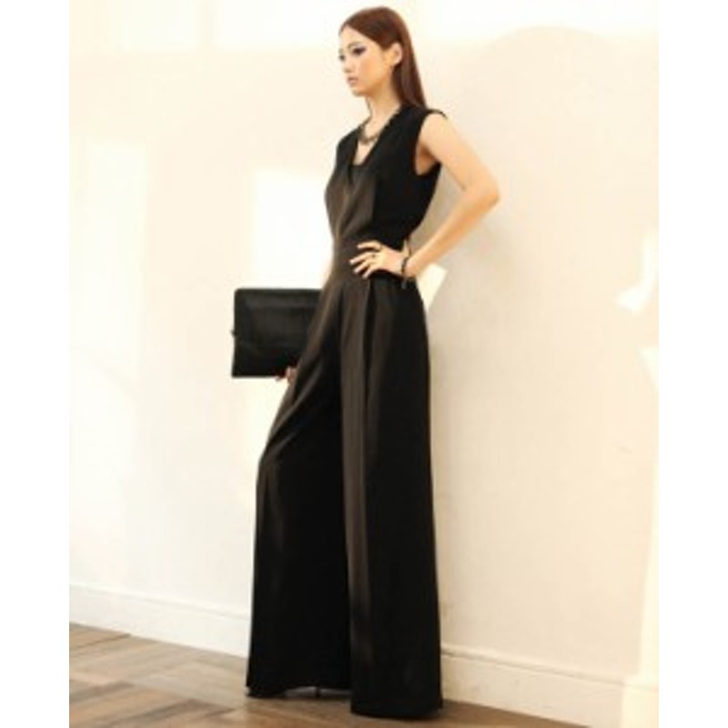 一部即納 かっこいいパンツドレス ジャンプスーツ パーティードレス パンツ 大きいサイズ 3l 4l 5l オールインワン ワイドパンツ ノー 通販 Lineポイント最大get Lineショッピング