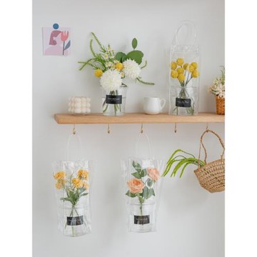 鮮花店插花ins水杯假花仿真花擺設花束插花餐桌花擺花花藝擺件花