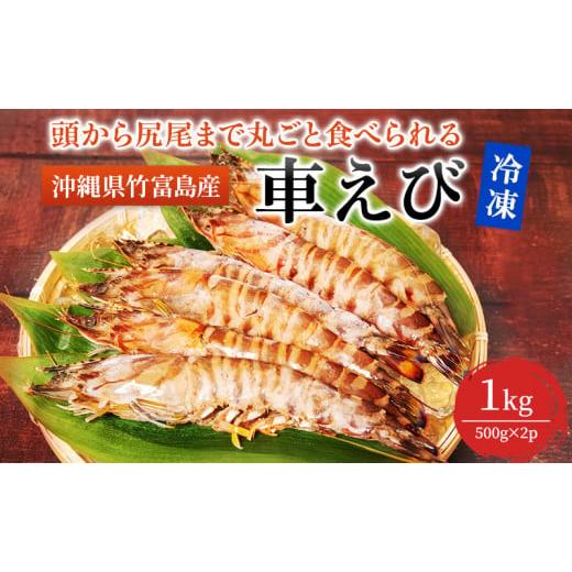 ふるさと納税 沖縄県 竹富町 2024年 先行予約 車えび 1kg 竹富島産 冷凍 エビ