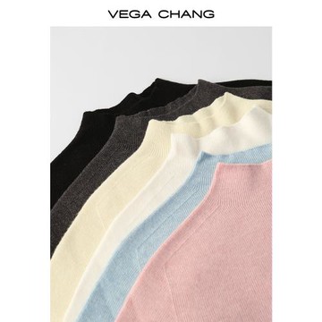 【軟糯0壓】VEGA CHANG美利奴無縫一體柔軟羊毛衫秋冬打底衫