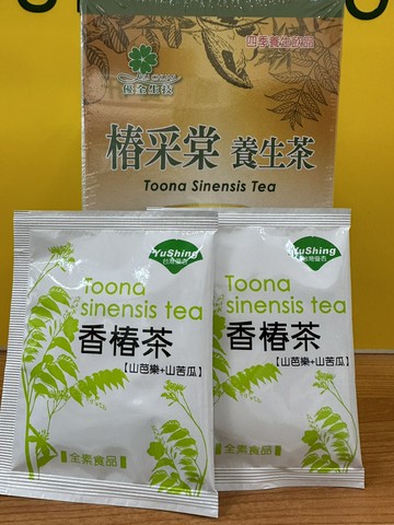 優全生技 椿采棠養生茶 20包/盒 素食可 可回沖 山苦瓜、香椿 單包 盒裝