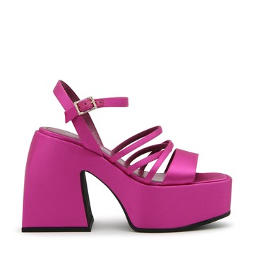 Nodaleto - Pink Satin Bulla Chibi Sandals