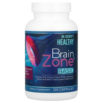 Divine Health, Brain Zone® Basic，120 粒膠囊