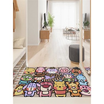 玩具總動員入戶門絲圈地墊耐臟pvc腳墊大門口進門墊玄關毯可裁剪