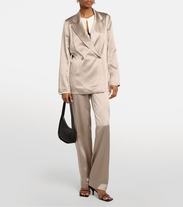 Joseph Joubert silk satin jacket