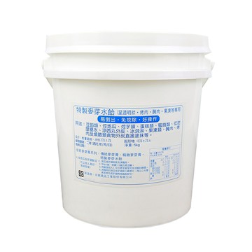 GT 谷統食品 特製麥芽水飴 固形物80% 淨重5kg  5kg  1桶