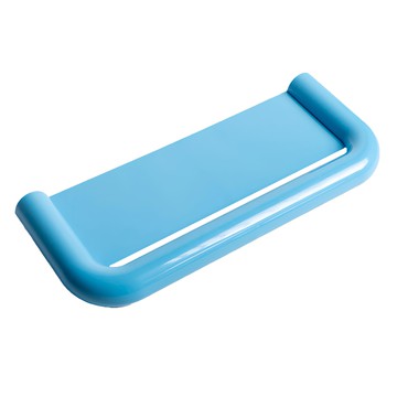 MYUMYU 沐慕家居 浴室收納層架 寶寶藍 免釘無痕貼片 33cm  1個