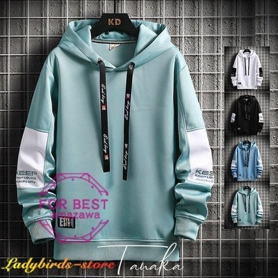 プル 長袖パーカー メンズ パーカー おしゃれ プルパーカー 袖切替 かっこいい 大きいサイズ 新作 秋 通販 Lineポイント最大get Lineショッピング