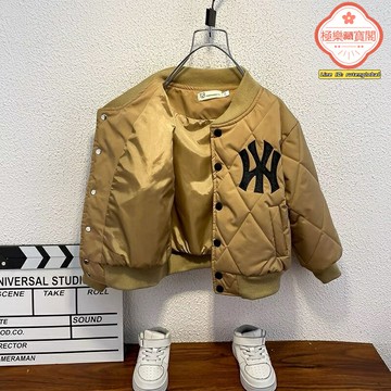 【韓版帥氣】男童外套 兒童棉服 寶寶夾克 棒球服 薄款棉衣 夾棉加厚 輕便保暖 深秋外出 1-6歲男寶