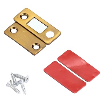 磁鐵門吸 Set 4 含磁鐵端*1 鐵片*1 螺絲*4 3M貼*2  1組