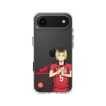 iPhone Air Clear Case（相機按鈕） 透明 - 排球少年 Haikyu!! - 球場上的研磨