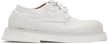 Marsèll SSENSE 独家发售白色 Spalla 德比鞋
