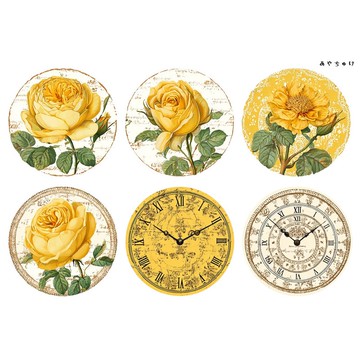 【10月新作】20-103-0098 裁切紙・拼貼素材