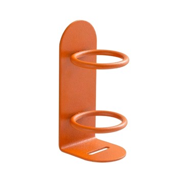 暖&和家居 北歐風鐵藝電動牙刷架/刮鬍刀收納架/浴室收納架 碳鋼材質  橙色  1個