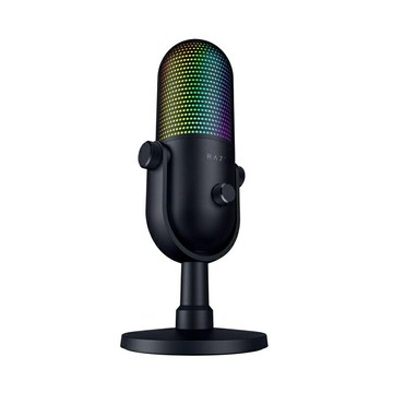 【享最高折300】Razer 雷蛇 Seiren V3 Chroma 魔音海妖 V3 幻彩版麥克風/RZ19-05060100-R3M1