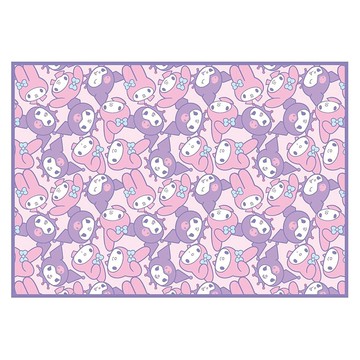 Marushin 丸真 三麗鷗 多功能毛毯 L 140*200cm 美樂蒂和酷洛米 滿版 RS78752