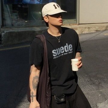 【ALIFE】韓系 SUEDE 1994 印花 短T 2色 百搭 男女款 情侶 韓國 韓系 短袖 夏天 #KP09i