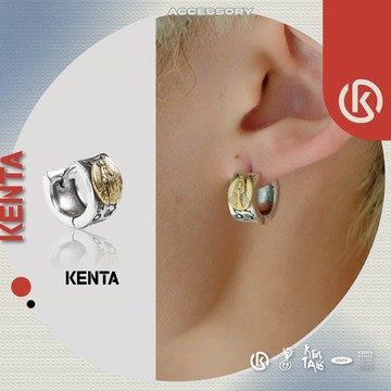 健太選物⋆˖°聖母牌寬型耳環 男生飾品 頂級不銹鋼 造型 日常 一對販售