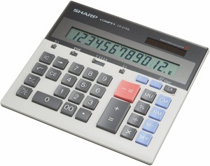 シャープ電卓CS-2130L　ご注文合計金額600円以上送料無料発送