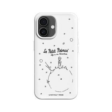 iPhone 16 SolidX 白 - Le Petit Prince 小王子 - 小王子的世界