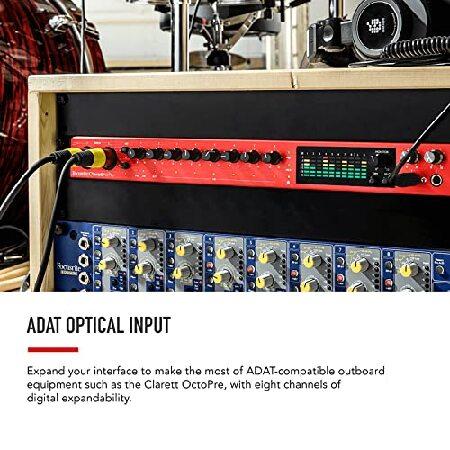 Focusrite CLARETT  8PRE 18-in 20-out Audio-Interface オーディオインターフェイス