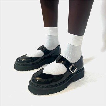 【GOLT】ADVISRY LOVE shoes 瑪麗珍愛心皮鞋 男女法式復古