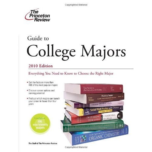 Guide to College Majors  2010 Edition (College Admissions Guides)