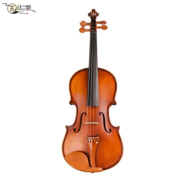 免運 現貨速發手工吊木筋啞光花紋小提琴 棗木烏木配件 八角弓 泡沫方盒 考級