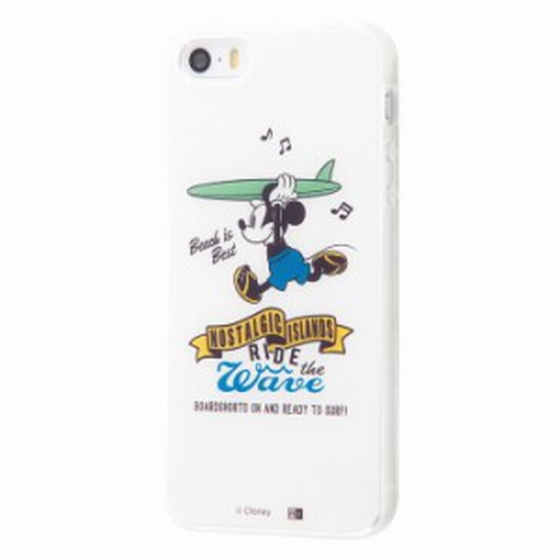 Iphone Se Iphone5s Iphone5 ケース ディズニー Tpuケース 背面パネル スマホケース ミッキー ミッキーマウス Beach Is Best 通販 Lineポイント最大1 0 Get Lineショッピング