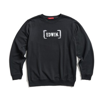 EDWIN｜男裝｜噴漆LOGO長袖T恤