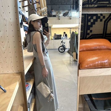 ✨夏季爆款✨ 遛弯裙/女装夏季2026新款长裙子显瘦无袖背带连衣裙 洋装