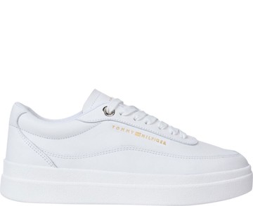 TOMMY HILFIGER MODERN COURT SNEAKER 白色女款鞋子