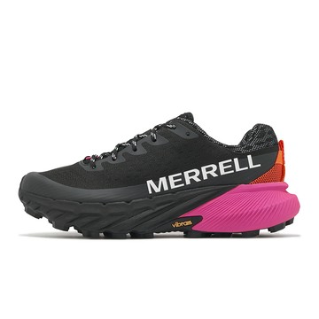 Merrell 越野跑鞋 Agility Peak 5 女鞋 黑 紫 橘 回彈 抓地 橡膠大底 運動鞋 ML068236