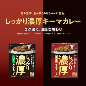 *貪吃熊* 日本 好侍 House Foods 咖哩包 咖哩 濃厚 中辛  濃郁香料乾咖哩 濃郁起司乾咖哩