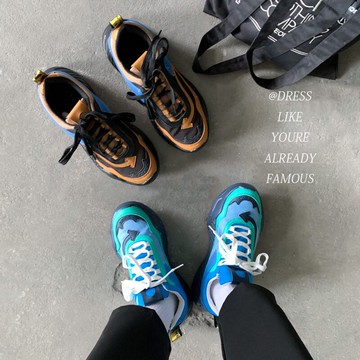 @青港的風 夏季老爹鞋ins潮男網紅鞋子韓版潮流潮鞋學生運動鞋男