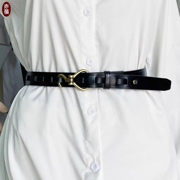 皮帶 褲腰帶 女生皮帶 腰帶 皮帶女 裝飾 腰帶女士牛仔褲百搭簡約裝飾裙子復古ins時尚pu皮帶