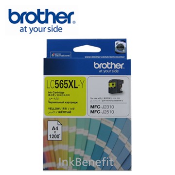 BROTHER LC565XL-Y 原廠高容量黃色墨水匣 單入 多入優惠 公司貨