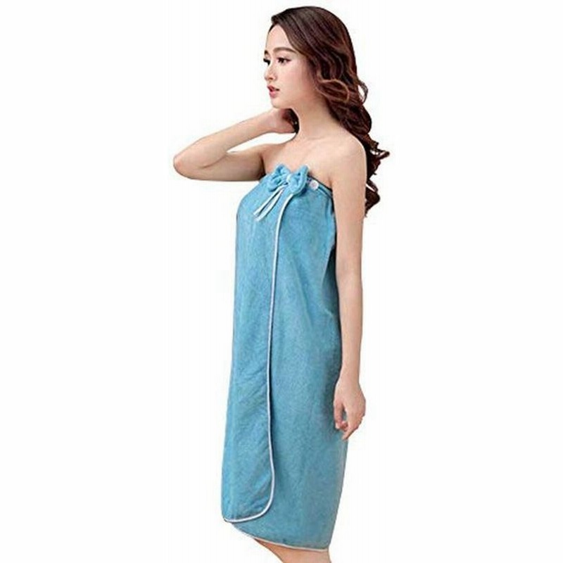 着るバスタオル レディース ラップタオル 大人 ちょう結び付き 可愛い ボデイタオル お風呂上がり マイクロファイバー バスタオル 速乾 吸 通販 Lineポイント最大0 5 Get Lineショッピング