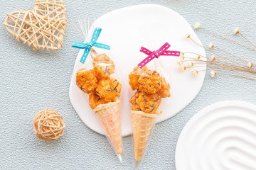 迷你甜筒 海苔仙貝酥 生日分享 寶寶彌月 滿月宴 工商禮品 活動品