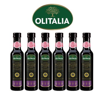 【廠商直送】Olitalia奧利塔摩典那巴薩米克醋禮盒組250ml-6入