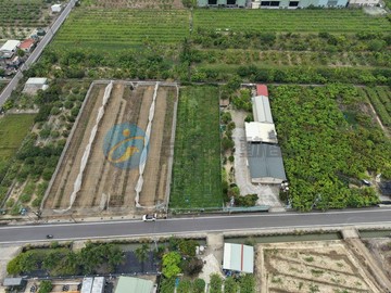 岡山㊣嘉華產業園區#臨路方正好規劃農地｜高雄市岡山區華崗段