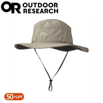 【Outdoor Research 美國 女 抗UV透氣中盤帽《卡其灰》】243442/遮陽帽/圓盤帽/登山健行