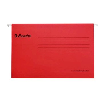 Pendaflex A4紙質吊夾/393127D/紅/25入/盒