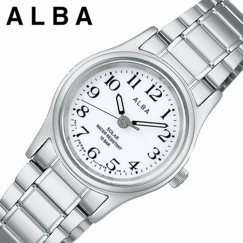 SEIKO 腕時計 セイコー 時計 アルバ ALBA レディース ホワイト AEGD562 | LINEショッピング