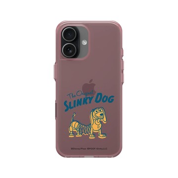 iPhone 17 Clear (相機按鈕) 晶醺玫 - 迪士尼-玩具總動員 Toy Story - 著色的彈簧狗