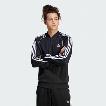 adidas 愛迪達 外套 男款 運動外套 風衣外套 三葉草 亞規 SST TT 黑 IM4545(S3191)